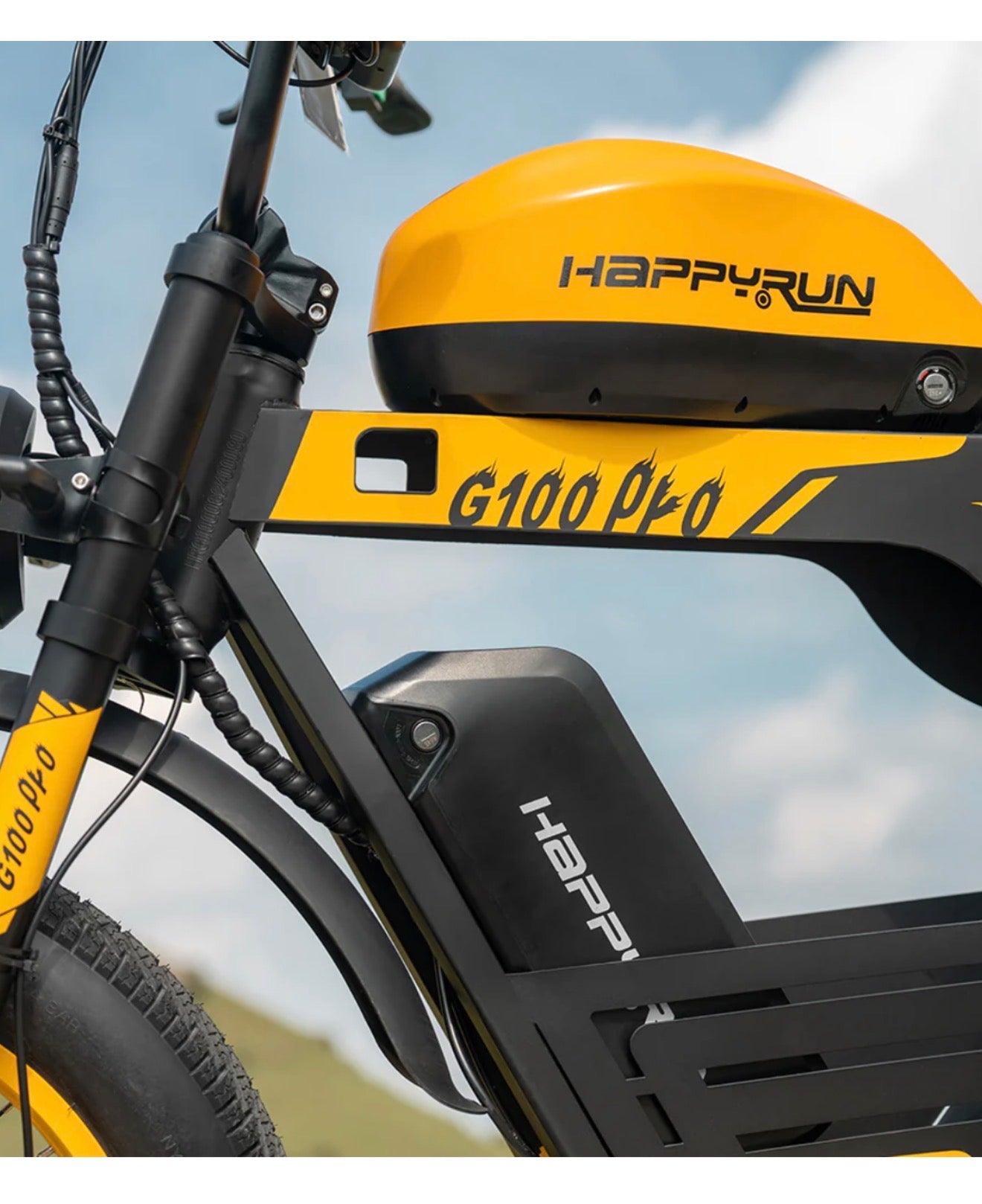 HappyRun G100 PRO 6000W Electric Bike